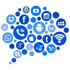 social media marleting icons